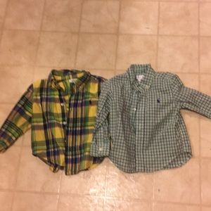 Ralph Lauren button up Long Sleeve Dress Shirts
